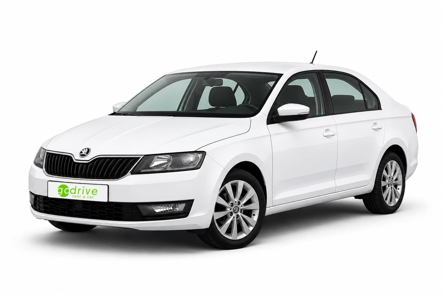 Skoda Rapid (2018, White)